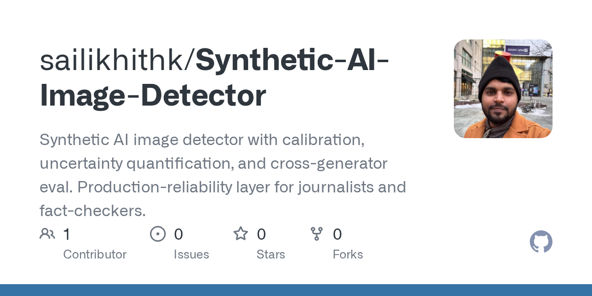 Synthetic AI Image Detector